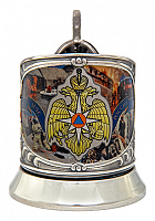 Подстаканник "МЧС" цветной